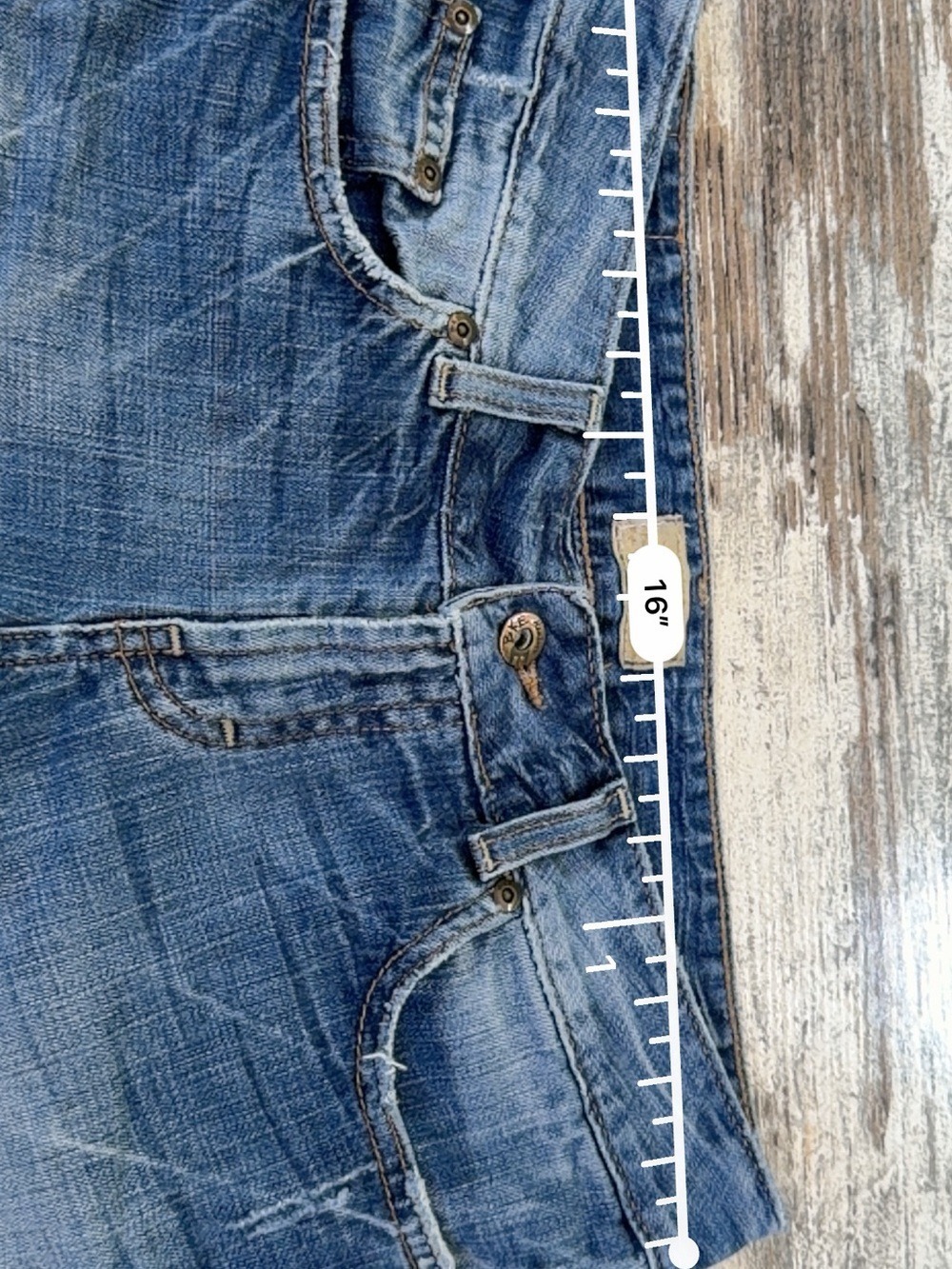 BKE Faded Out Women’s Denim Shorts Size 30 - Picture 10 of 12